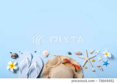 夏天 夏季 海灘 旅遊 背景 Travel to beach in summer 夏休み ビーチ 78669882