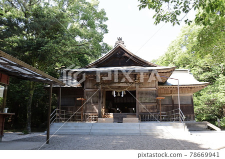 Eda Shrine with a solemn atmosphere 78669941