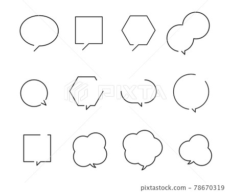 Balloon design set - Stock Illustration [78670319] - PIXTA