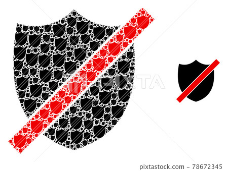 Wrong Shield Recursion Icon Collage Wrong Shield Recursion Icon Collage 78672345