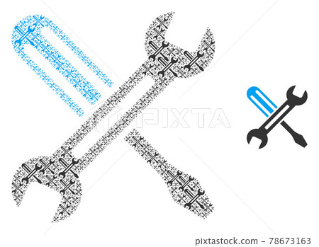 Tuning Fractal Icon Collage 78673163