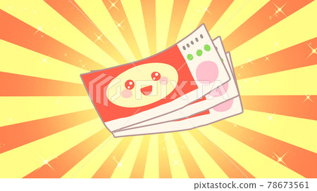 Smiley lottery illustration 78673561