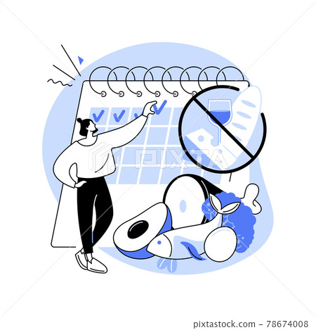 Whole30 diet abstract concept vector illustration. Whole30 diet abstract concept vector illustration. 78674008