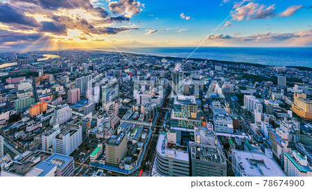 Over Niigata City Over Niigata City 78674900