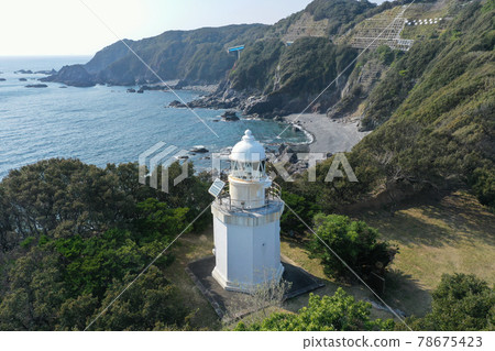 高知縣土佐清水市金崎燈塔 高知縣土佐清水市金崎燈塔 78675423
