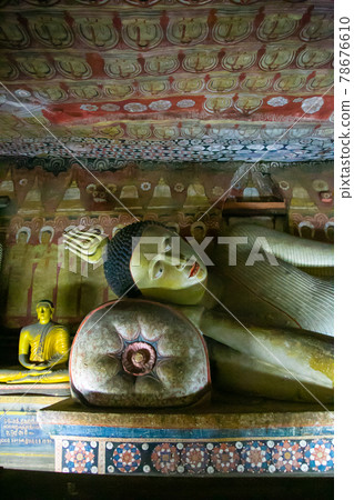 Dambulla Cave Temple, one of the largest in Sri Lanka 78676610