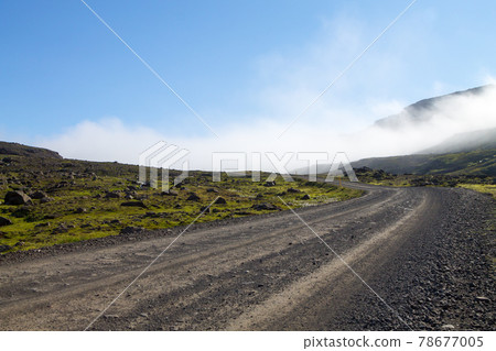 Mjoifjordur rural landscape, east Iceland. Icelandic panorama Mjoifjordur rural landscape, east Iceland. Icelandic panorama 78677005