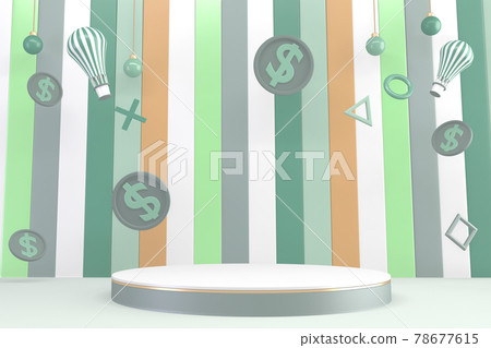 Business 3D ,minimalist, mockup business abstract colorful cartoon. 3d rendering Business 3D ,minimalist, mockup business abstract colorful cartoon. 3d rendering 78677615