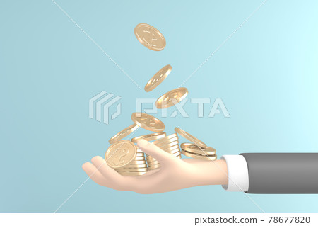 Finance colorful minimalist, mockup business style abstract cartoon 3d rendering Finance colorful minimalist, mockup business style abstract cartoon 3d rendering 78677820
