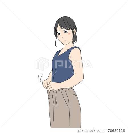 Women who care about the waist Women who care about the waist 78680118