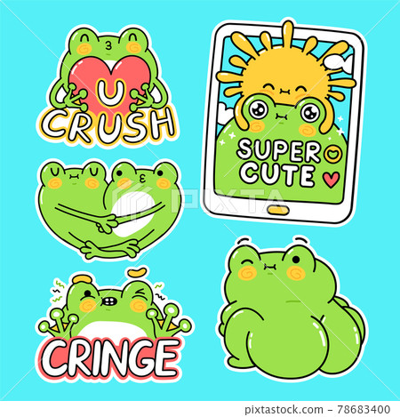 Funny cute vector cartoon illustration icon Funny cute vector cartoon illustration icon 78683400