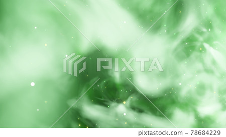 Nebula Galaxy Space Fog Green Lateral movement [There is another Ver] 78684229