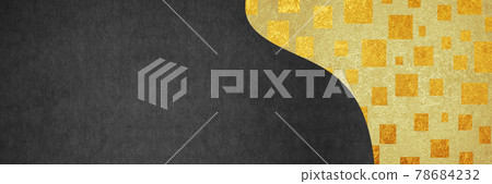 Design with gold leaf Design with gold leaf 78684232