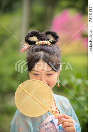 Portrait of Chinese Hanfu Girls Portrait of Chinese Hanfu Girls 78684534