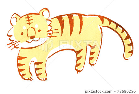 鬆散和超現實主義的老虎圖 3 78686250