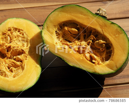 新鮮有機蔬菜甜南瓜 78686385