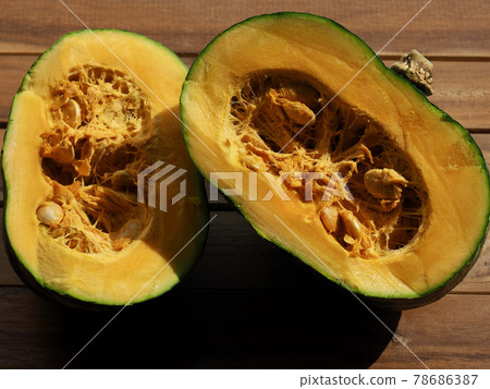 新鮮有機蔬菜甜南瓜 78686387