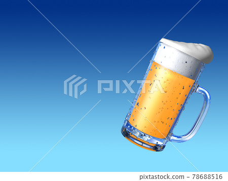 啤酒杯生啤酒簡單背景 啤酒杯生啤酒簡單背景 78688516