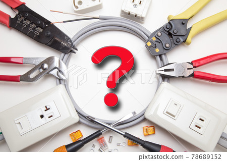 電氣工作圖像問號 78689152