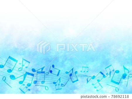 藍色筆記的水彩紋理 藍色筆記的水彩紋理 78692118