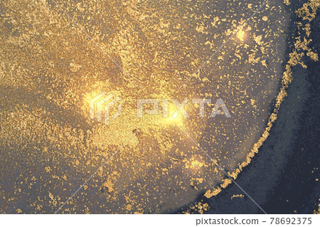 Vinatge abstract gold, and blue marble texture with sparkles Vinatge abstract gold, and blue marble texture with sparkles 78692375