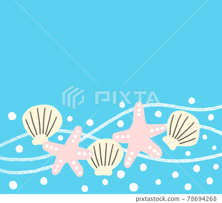 Design inspired by the sea of scallops and starfish Design inspired by the sea of scallops and starfish 78694268