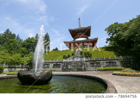 Narita City, Chiba Prefecture Naritasan Shinshoji Temple Great Pagoda of Peace 78694756