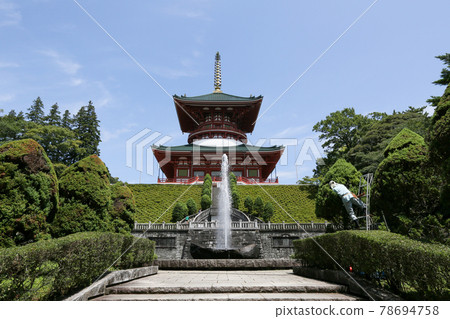 Narita City, Chiba Prefecture Naritasan Shinshoji Temple Great Pagoda of Peace 78694758