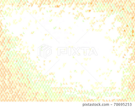 Continuous triangular gradient background orange 78695253