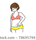 胖女孩 78695799