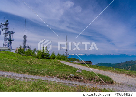 (Nagano Prefecture) Communication facility at Ougatou, Utsukushigahara Plateau 78696928