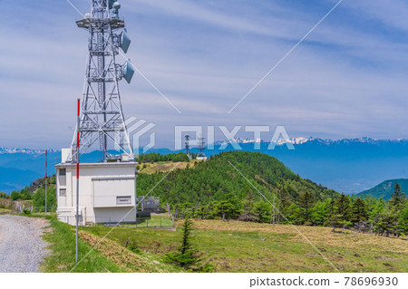 (Nagano Prefecture) Communication facility at Ougatou, Utsukushigahara Plateau 78696930