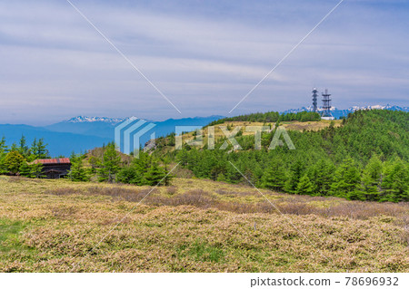 (Nagano Prefecture) Communication facility at Ougatou, Utsukushigahara Plateau 78696932