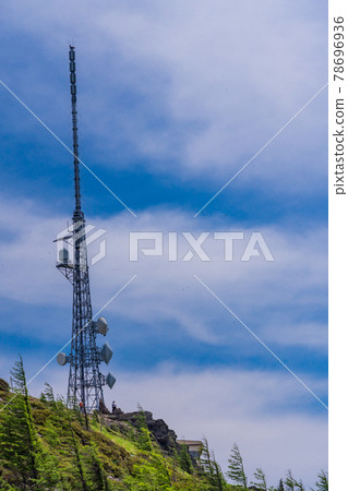 (Nagano Prefecture) Communication facility at Ougatou, Utsukushigahara Plateau 78696936