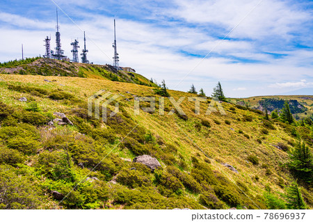 (Nagano Prefecture) Communication facility at Ougatou, Utsukushigahara Plateau 78696937