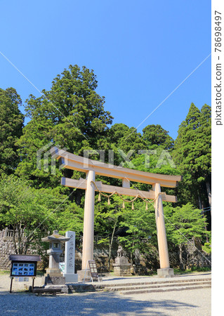 Togakushi Shrine Chusha Shiraki Otorii 78698497