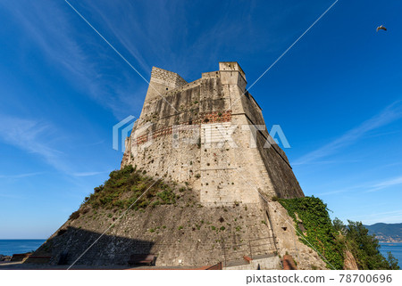 The Ancient Castle of Lerici Town - Tourist resort in Liguria Italy The Ancient Castle of Lerici Town - Tourist resort in Liguria Italy 78700696