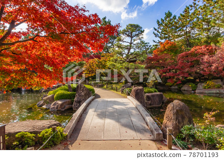 Tokugawaen in autumn colors <Nagoya City, Aichi Prefecture> Tokugawaen in autumn colors <Nagoya City, Aichi Prefecture> 78701193
