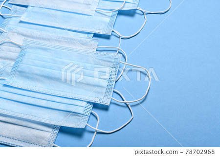 medical protective mask for respiratory protection against viruses, germs, covid or coronavirus, and other infections 78702968