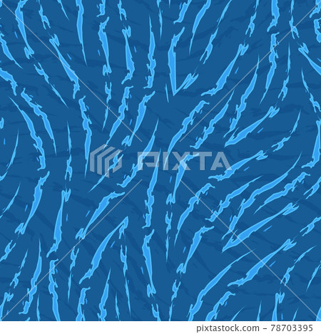 Blue seamless vector pattern of corners and... - Stock Illustration ...