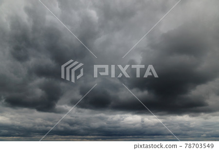 beautiful dark dramatic sky with stormy clouds before the rain beautiful dark dramatic sky with stormy clouds before the rain 78703549