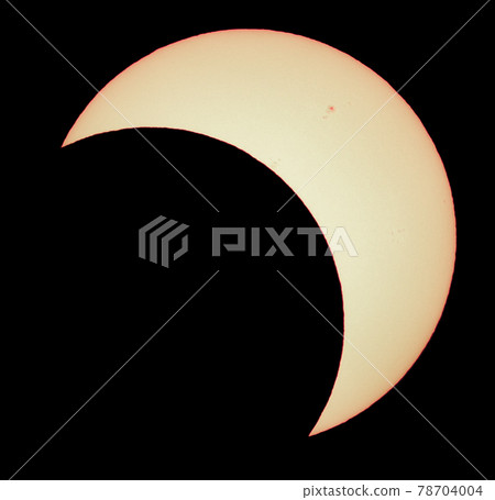 May 21, 2012 An annular solar eclipse in Komagane City, Nagano Prefecture 78704004
