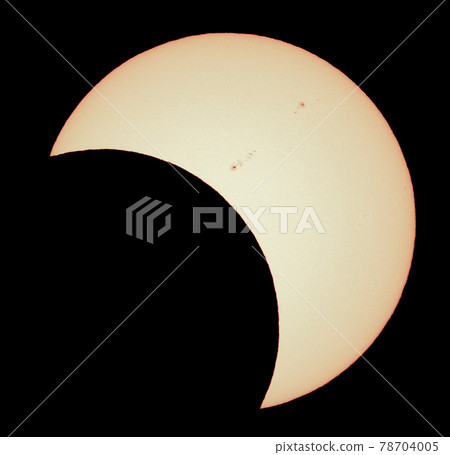 May 21, 2012 An annular solar eclipse in Komagane City, Nagano Prefecture 78704005