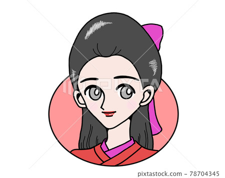 時尚的頭髮讓大正女學生 Yeskarasan 風格時尚女人 時尚的頭髮讓大正女學生 Yeskarasan 風格時尚女人 78704345