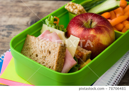 Healthy school lunch box Healthy school lunch box 78706481