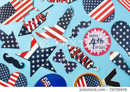 Happy 4th July ornament 78706646