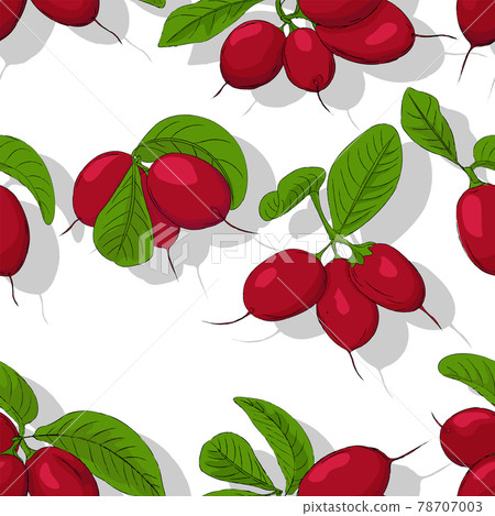 Miracle fruits repeating pattern Miracle fruits repeating pattern 78707003