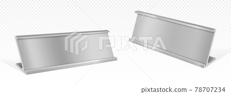 Table name card holder, empty plate or tag mockup Table name card holder, empty plate or tag mockup 78707234