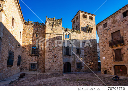 Cathedral of Santa Maria de la Asuncion in Caceres, Extremadura, Spain Cathedral of Santa Maria de la Asuncion in Caceres, Extremadura, Spain 78707750