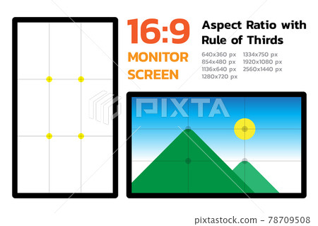 16 by 9 Monitor Screen Aspect Ratio 16 by 9 Monitor Screen Aspect Ratio 78709508